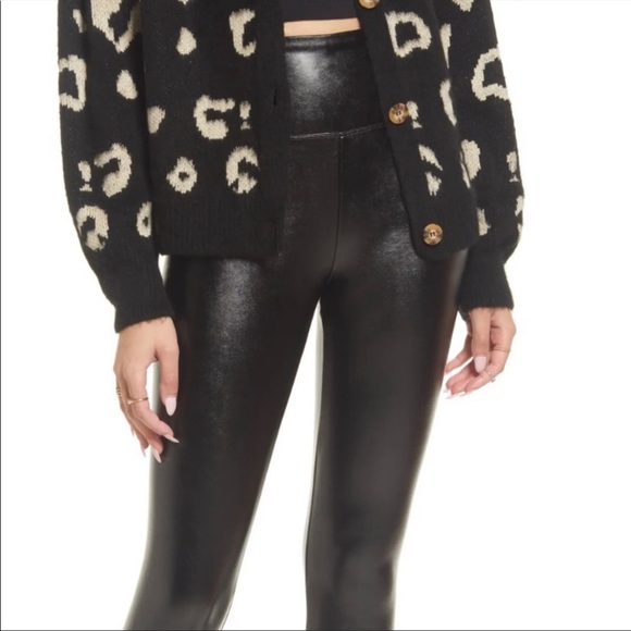 BP. Faux Leather Leggings - Picture 8 of 9